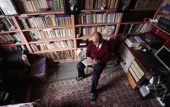 Gümüşhane'de şehrin 'Yaşayan hafızası' olarak nitelendiriliyor... 55 yıldır bıkmadan usanmadan yazıyor