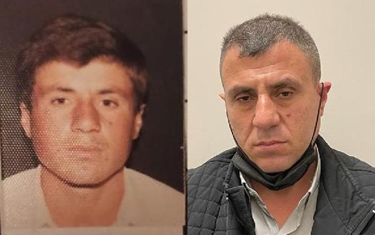 ÇİFTE CİNAYETİN ŞÜPHELİSİ 19 YIL SONRA YÜZÜNDEKİ BENDEN YAKALANDI