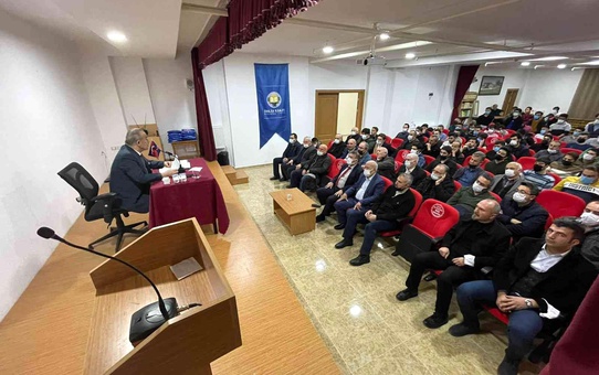 Prof. Dr. Ramazan Ayvallı'ya Kastamonu'da yoğun ilgi
