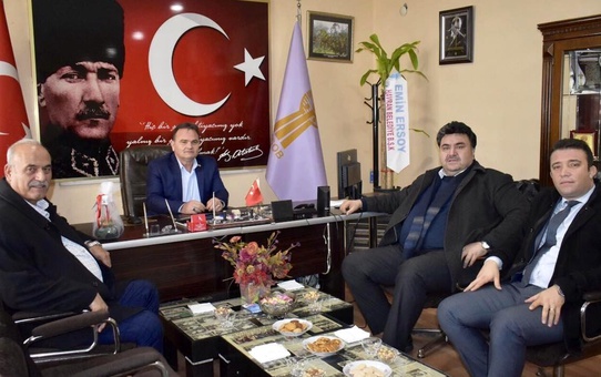 Esnaf odalarına hayırlı olsun ziyareti