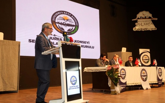 Şanlıurfa kent konseyi başkanını seçti