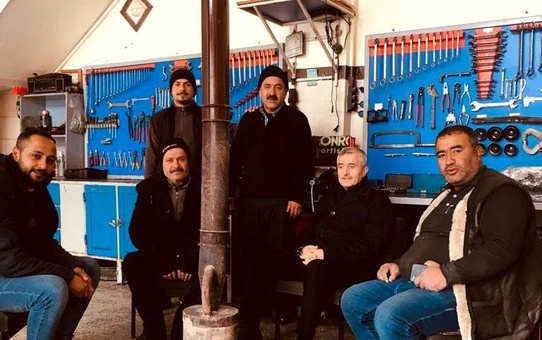Tahmazoğlu Şahinbey oto sanayi esnafını ziyaret etti