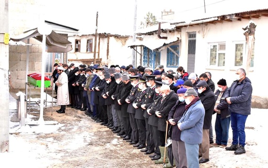 Kore Gazisi Ahmet Demirci ebediyete uğurlandı