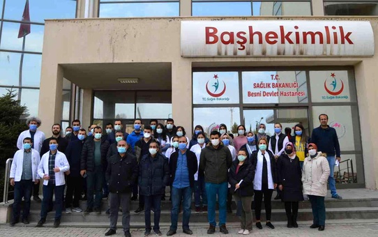 Besni'de hekimler iş bıraktı
