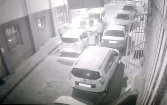 Kağıthane'de uygulamadan kaçan şahıs yakalandı: Şahsın kaçtığı anlar kamerada