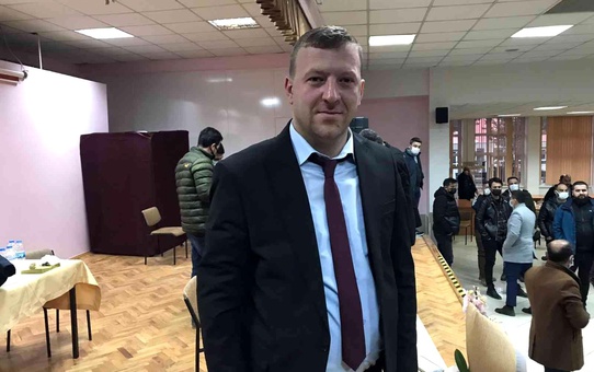 Gümüşhane Şoförler ve Otomobilciler Odasının yeni başkanı Ekrem Sarı oldu