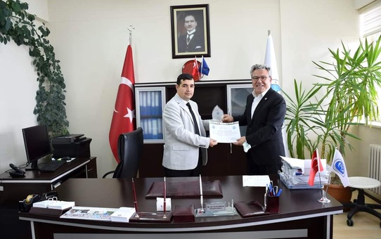 Tomarza Meslek Yüksekokulu'nda devir teslim töreni yapıldı