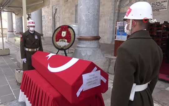 Kıbrıs Gazisi son yolculuğuna uğurlandı