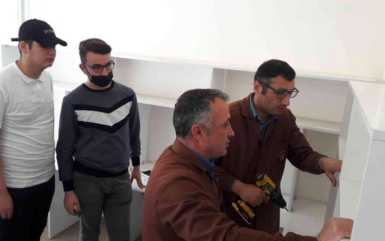 Sümer Amatör Evi'ne öğrenciler için derslik