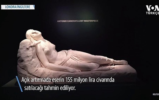 Canova'nın Yeniden Bulunan Heykeli Açık Artırmada