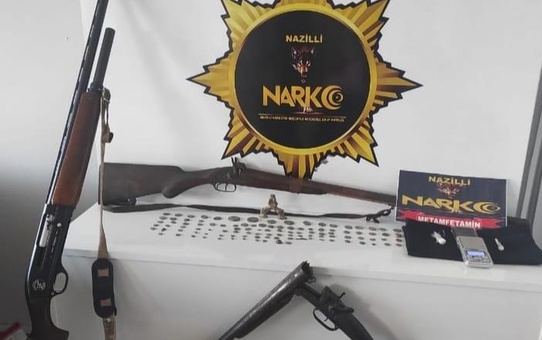 Aydın'da tarihi eser niteliği taşıdığı değerlendirilen 114 obje ele geçirildi