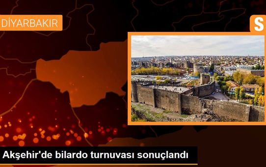 Akşehir'de bilardo turnuvası sonuçlandı