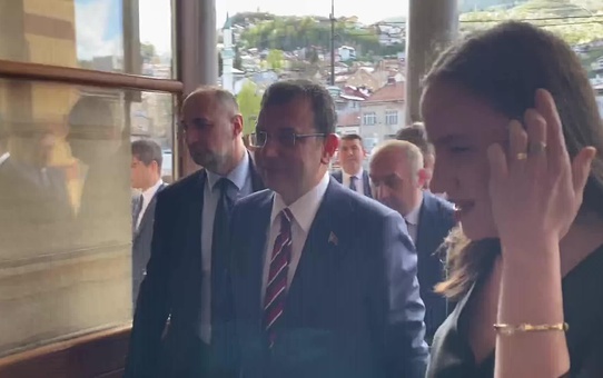Ekrem İmamoğlu Saraybosna'da: 'İstanbul Aynı Zamanda Bir Boşnak Kenti'