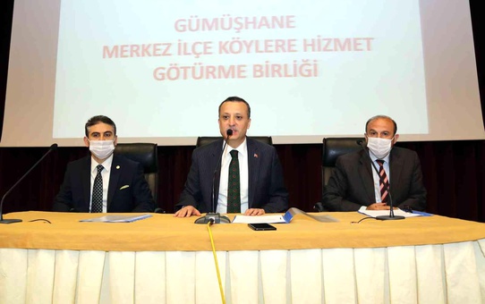 Gümüşhane'de Köylere Hizmet Götürme Birlik Meclisi toplantısı yapıldı