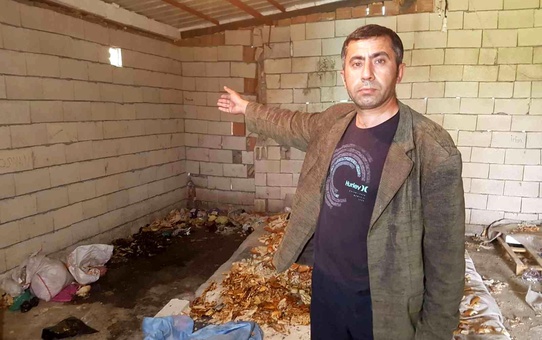 Aldığı yanık kokusu diri diri yanmaktan kurtardı