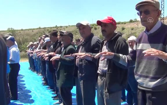 Beypazarı'nda yağmur duası yapıldı