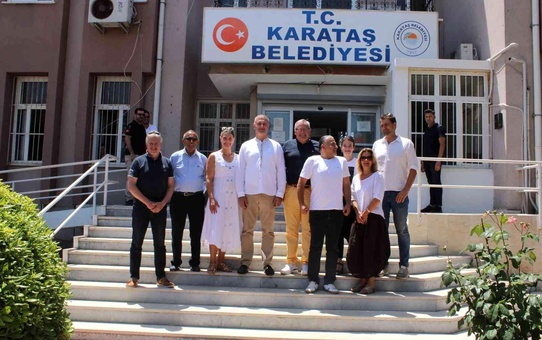 Karataş, kardeş şehri Memmingen heyetini ağırladı