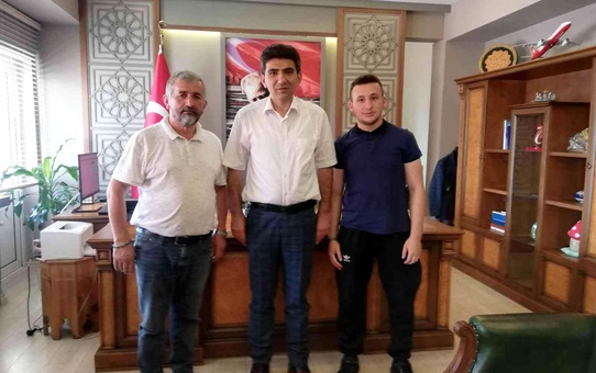 ÇAYEMDER Başkanı Ünlü, Kaymakam Coşkun'la görüştü