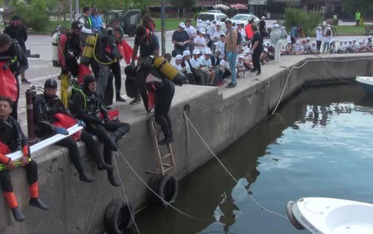 BALIKESİR - Güney Marmara sahillerinde kıyı temizliği yapıldı