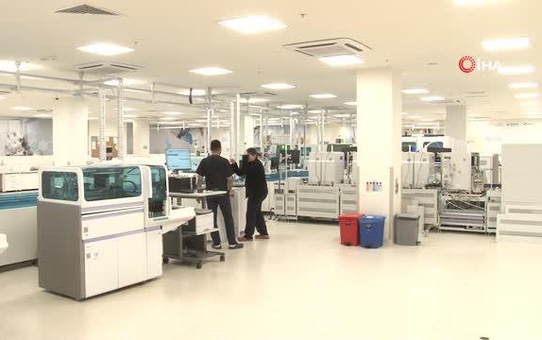 Son Dakika | Çam ve Sakura Şehir Hastanesi'nde ayda 2 milyona yakın test sonuçlandırılıyor