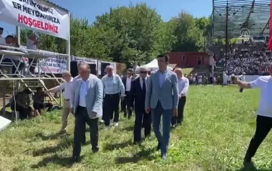 Dağköy Yağlı Güreşleri'nde başpehlivan Orhan Okulu oldu
