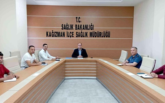 Kağızman'da boğulma olaylarını önleme toplantısı