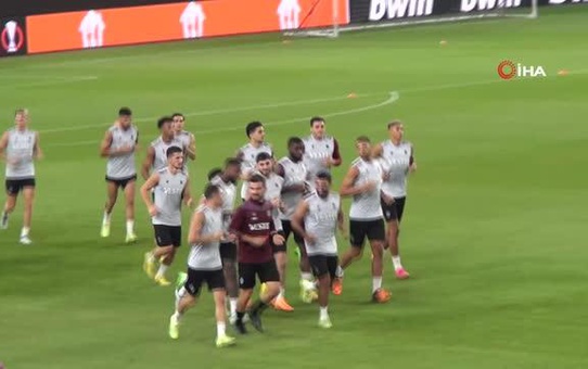 Trabzonspor, Ferencvaros maçı hazırlıklarını tamamladı