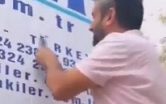 Ermeni yetkililerden skandal istek! Türk tırlarını durdurup sildirdiler