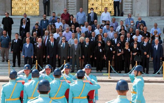 Eski milletvekili Ahmet Toptaş için TBMM'de tören