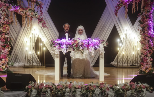 AA çalışanlarından Fatma Esma Arslan ve Cem Özdel evlendi