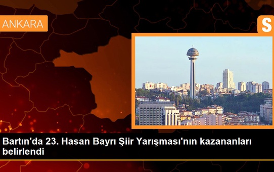 Bartın gündem haberi: Bartın'da 23. Hasan Bayrı Şiir Yarışması'nın kazananları belirlendi