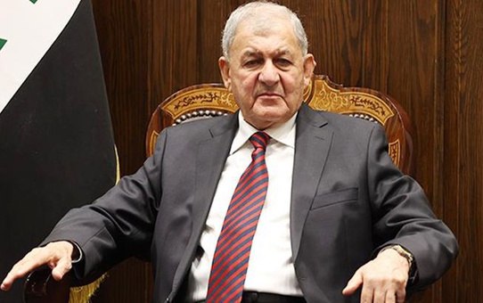 Rakibine fark atan Abdüllatif Reşit, Irak'ın yeni cumhurbaşkanı oldu