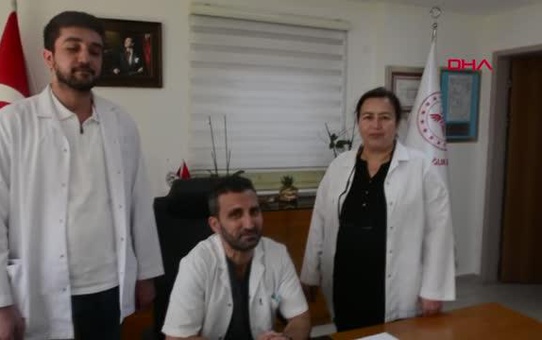 ANNE İLE OĞLUNUN AYNI HASTANEDE GÖREV YAPMA HAYALLERİ GERÇEK OLDU
