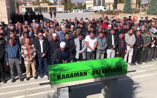 Elma bahçesinde ölü bulunan yaşlı adam son yolculuğuna uğurlandı