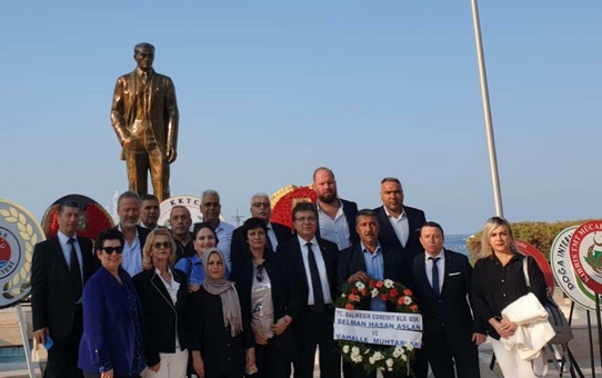 Edremitli Muhtarlar Kıbrıs'ta