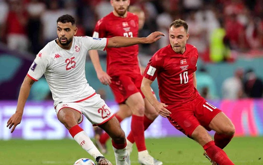 2022 Dünya Kupası: Danimarka: 0 Tunus: 0