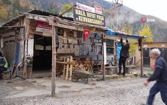 Yolda kalanların umudu 24 saat kapısı açık 'kervansaray'