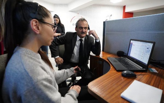 Milli Eğitim Bakanı Mahmut Özer'den MEBİM'e ziyaret