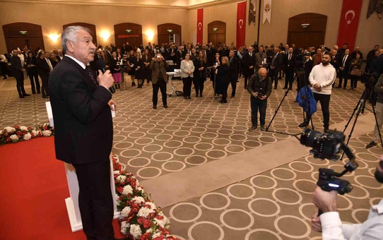 5 Ocak Adana'nın Kurtuluş Bayramı Resepsiyonunda zafer coşkusu