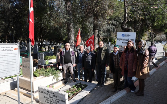 Birinci Dünya Savaşı Kahramanı Topçu Yüzbaşı Aker, Antalya'da Mezarı Başında Anıldı