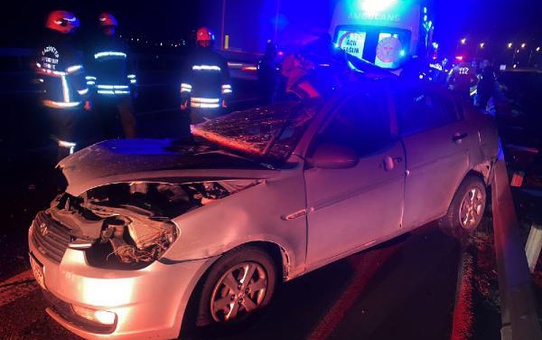 GAZİANTEP'TE ZİNCİRLEME KAZA: 1 ÖLÜ, 1 YARALI