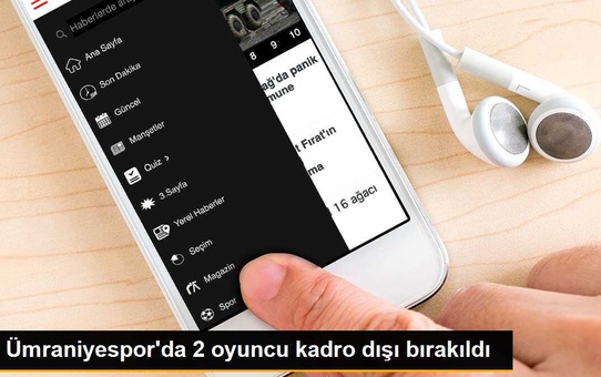 Ümraniyespor'da 2 oyuncu kadro dışı bırakıldı
