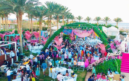 Mısır'daki Hint düğünü Rixos'ta yapıldı