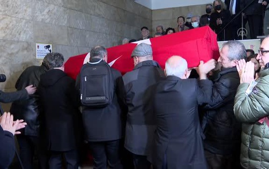 Eski TGC başkanlarından Orhan Erinç son yolculuğuna uğurlandı