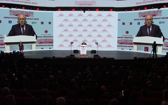 Millet İttifakı'nın Ortak Politikalar Mutabakat Metni Açıklandı.