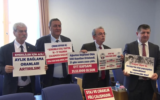 TBMM Plan ve Bütçe Komisyonu'nda Eyt Teklifinin Görüşmeleri Tartışmalarla Başladı. CHP'li Beko: 'Yar Saçların Lüle Lüle Recep Sana Güle Güle'