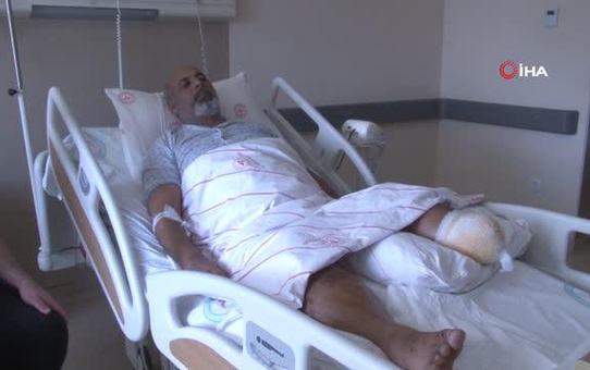 Deprem sırasında balkondan atlayarak hayatta kalan Çelik korku dolu anları anlattı