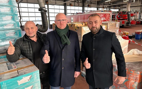 Kardeş şehirlerden Gaziantep'e nakdi ve ayni yardım desteği
