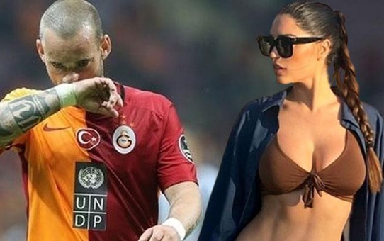 Eski Galatasaraylı Wesley Sneijder'den olay yaratacak sözler: Yolanthe'nin başkasıyla olması sorun değil
