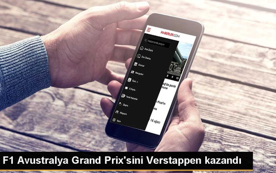 F1 Avustralya Grand Prix'sini Verstappen kazandı